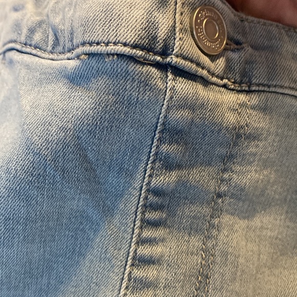 NWT Skinnygirl Pull On Skinny Crop Jean. Mid Rise Skinny Crop Ingenious Stretch - Picture 8 of 12